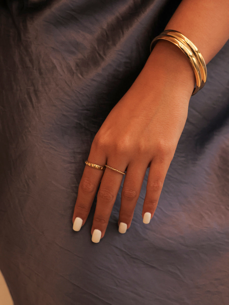 Delicate Groove Ring