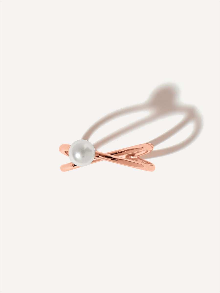 Pearl Twist Ring