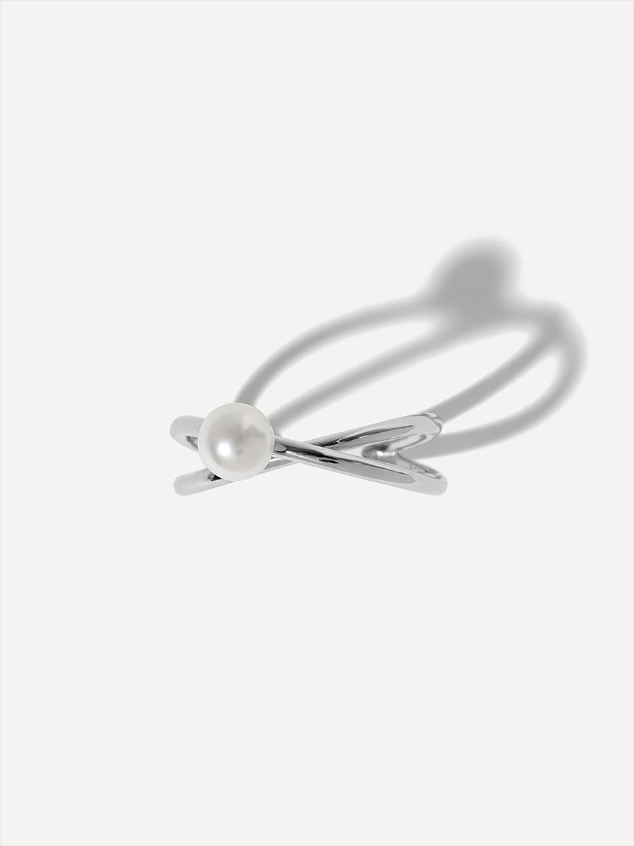 Pearl Twist Ring