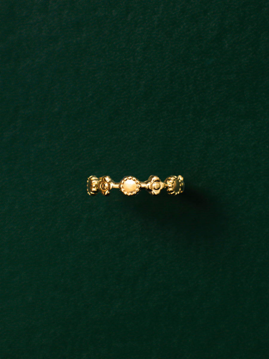 Flower Band Ring