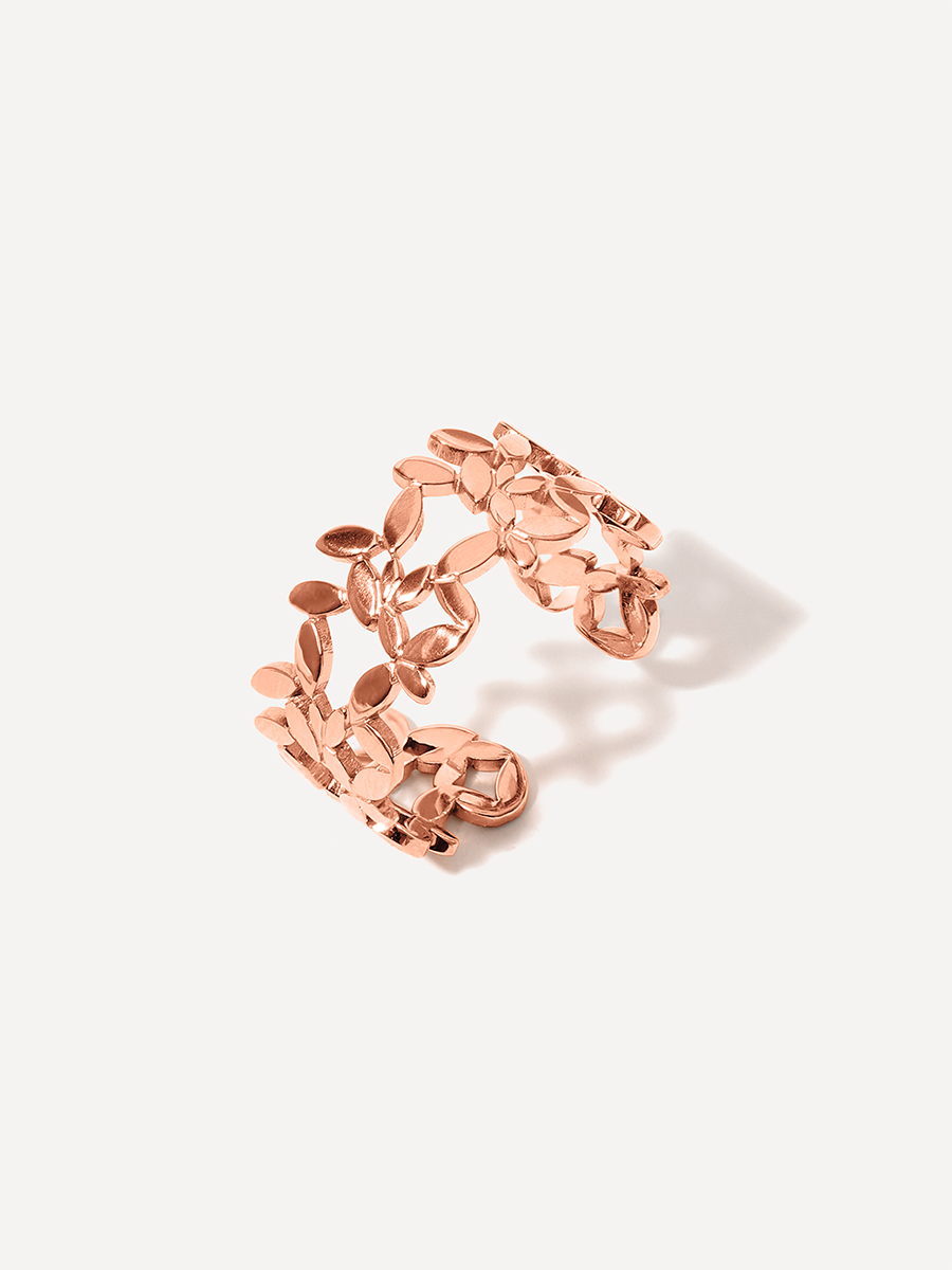 Leafy Charm Ring
