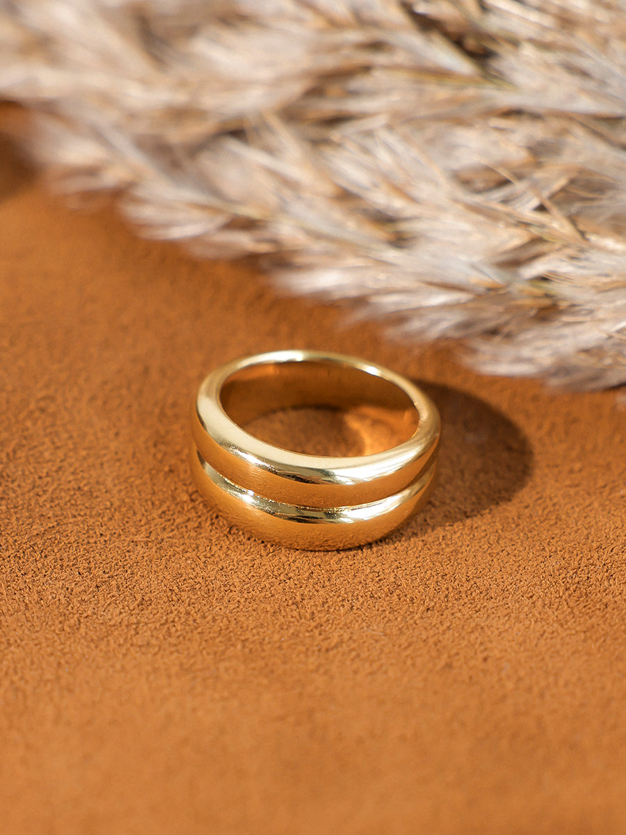 Lunar Loop Ring