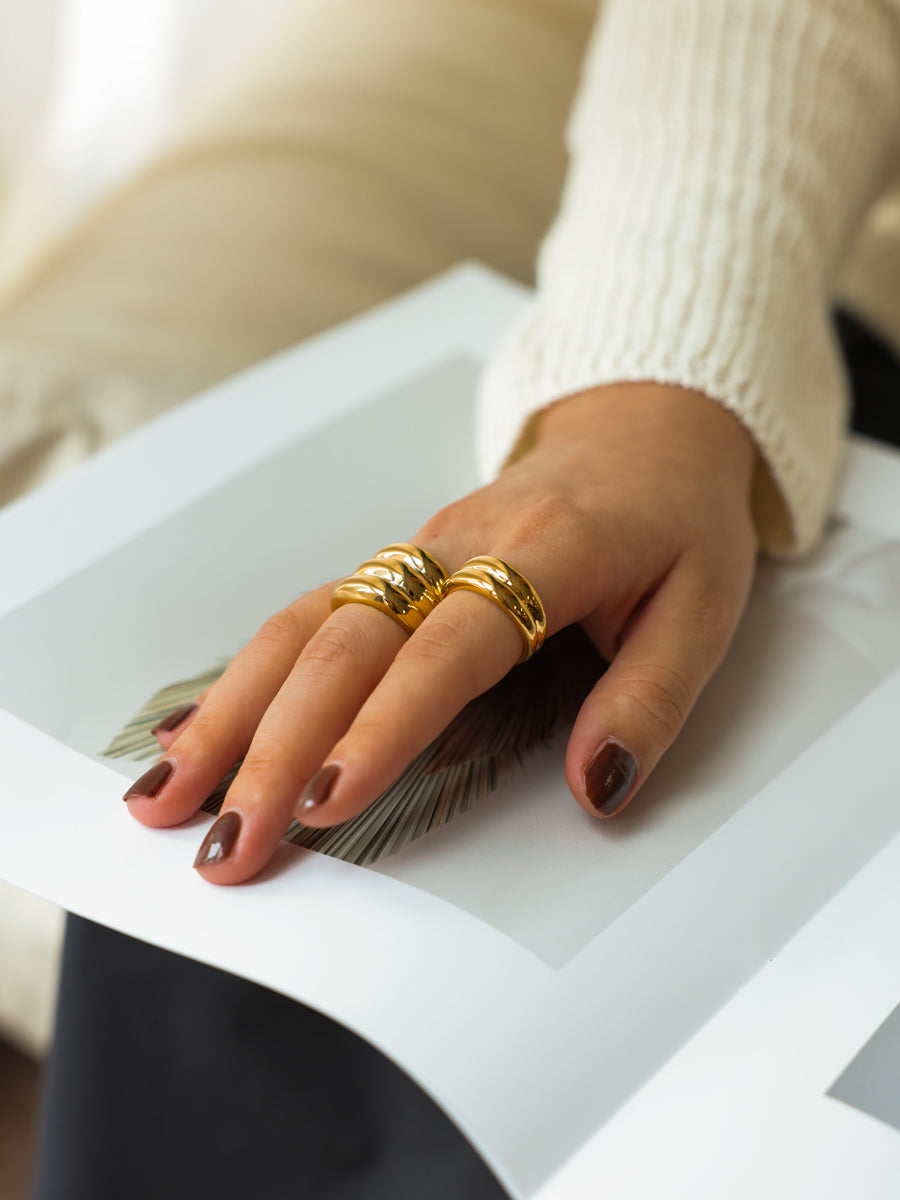 Lunar Loop Ring