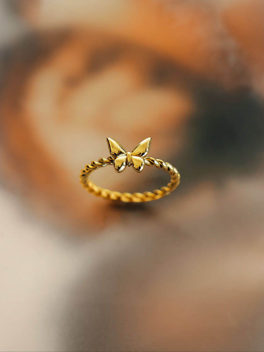 Lovely Butterfly Ring