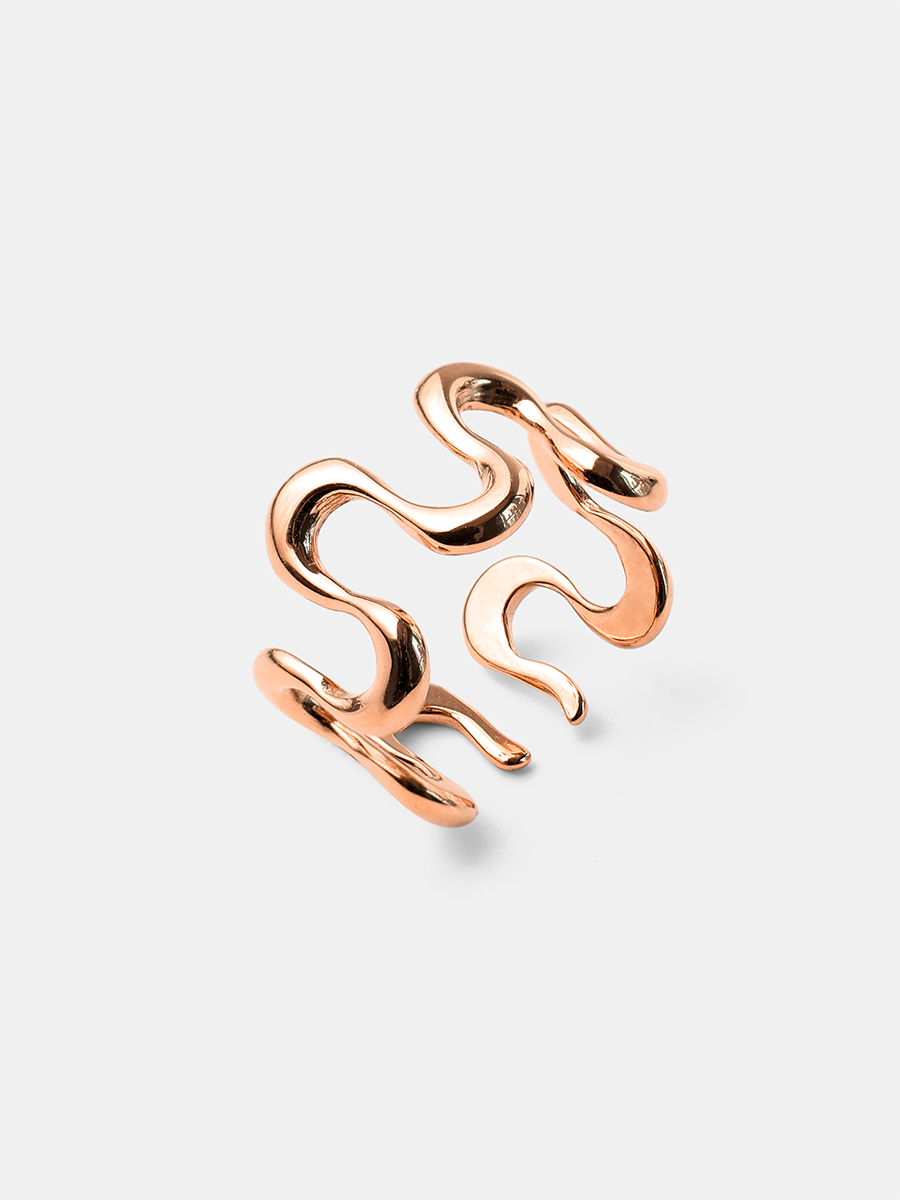 Graceful Wave Ring ICRUSH