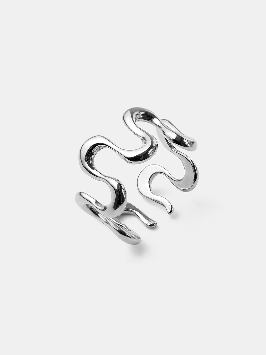 Graceful Wave Ring ICRUSH