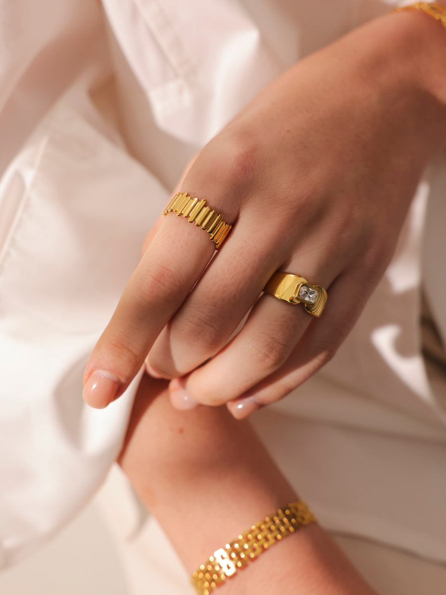 Radiant Sparkle Ring