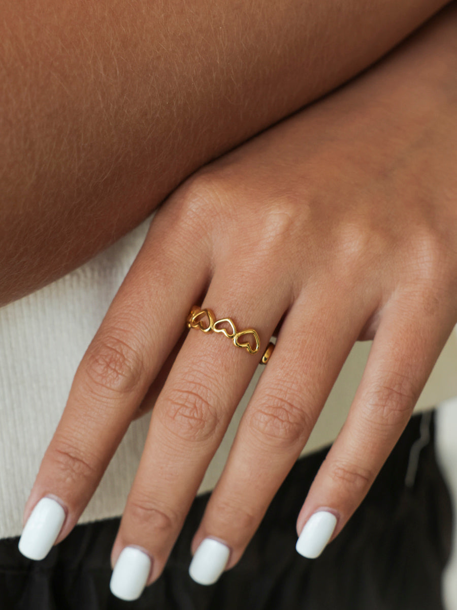 Delightful Heart Ring