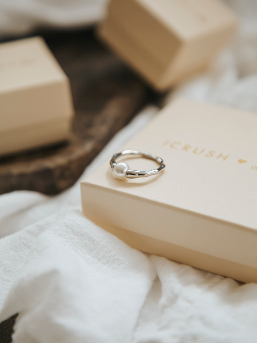 Whispering Pearl Ring
