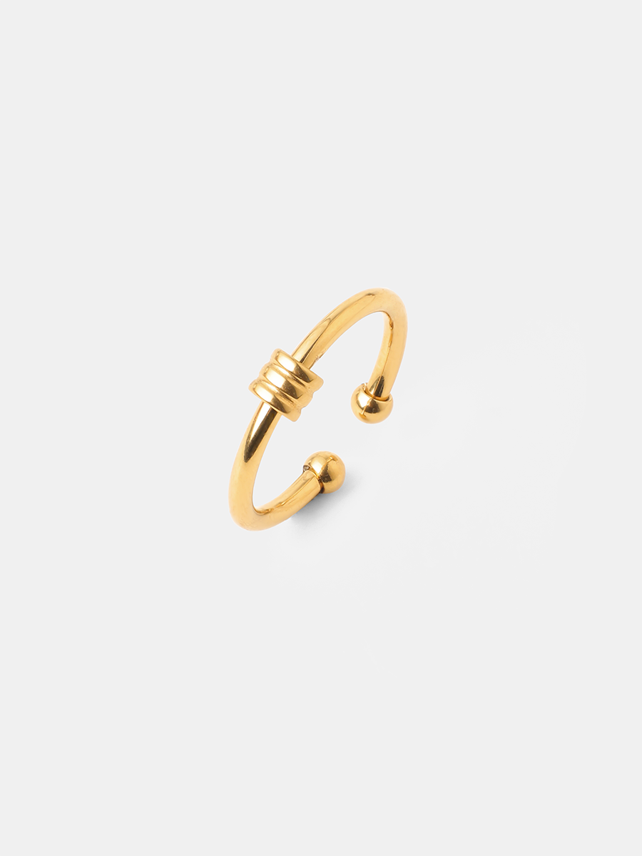 Elegant Trio Loop Ring
