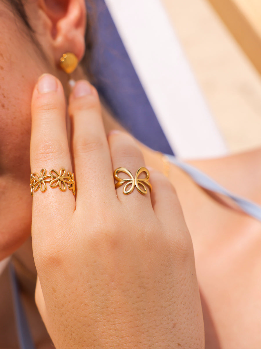 Flying Butterfly Ring ICRUSH