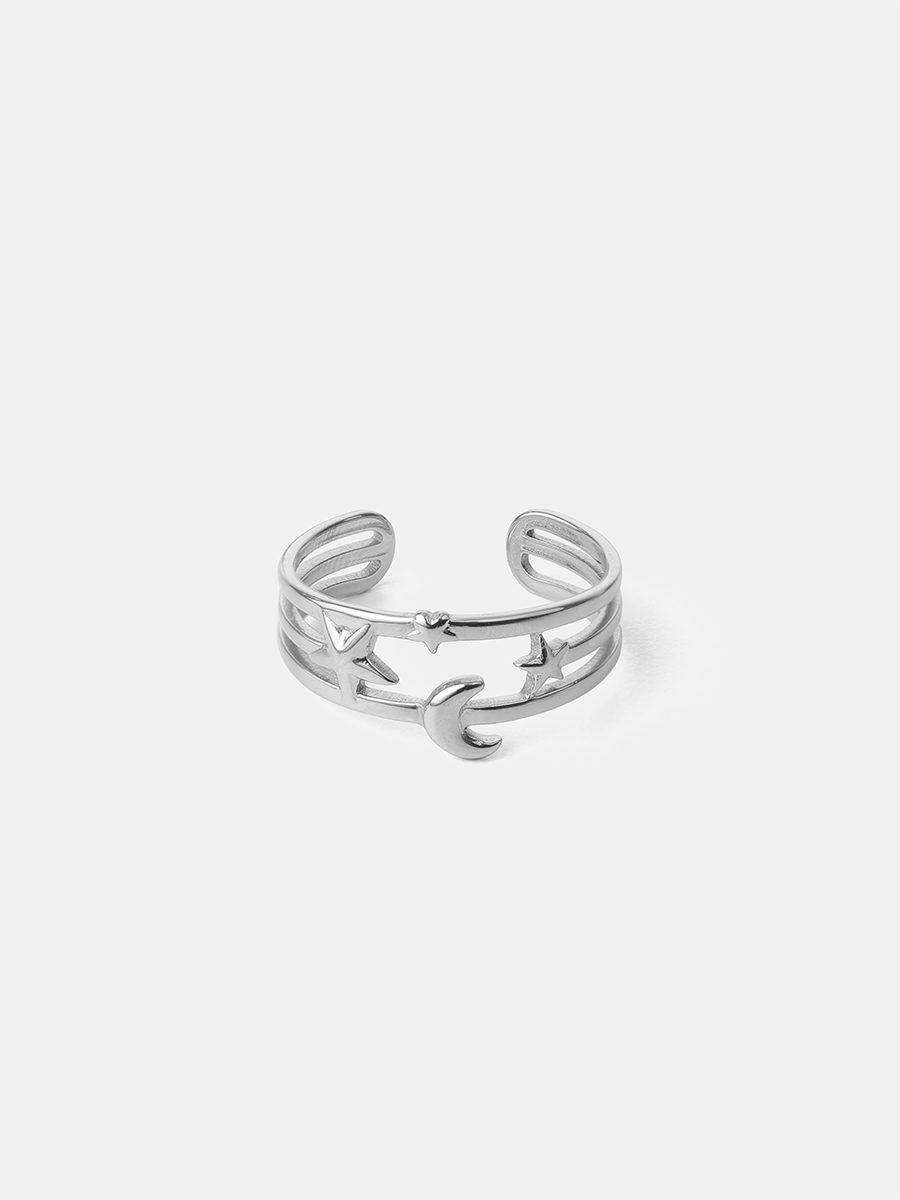 Moonlit Star Ring ICRUSH