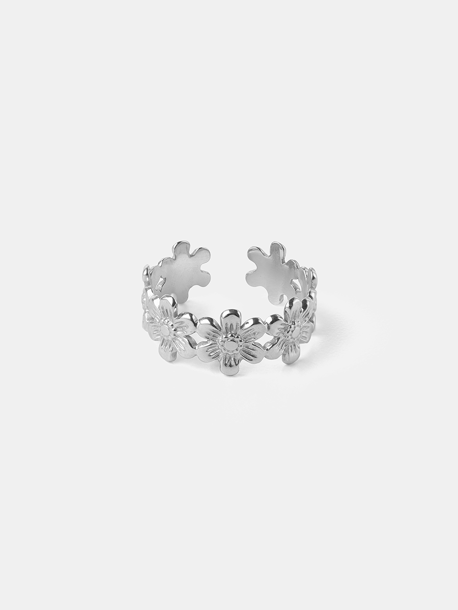 Flower Bloom Ring ICRUSH