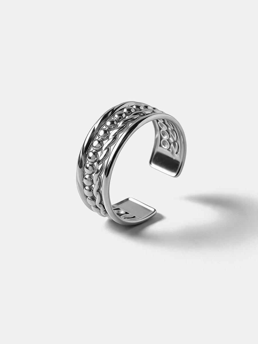 Infinity Dots Ring