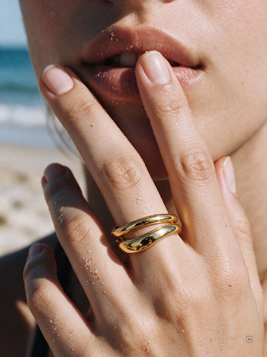 Double Loop Ring