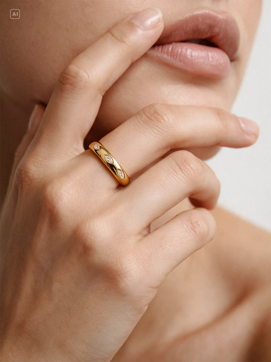 Triple Spark Ring