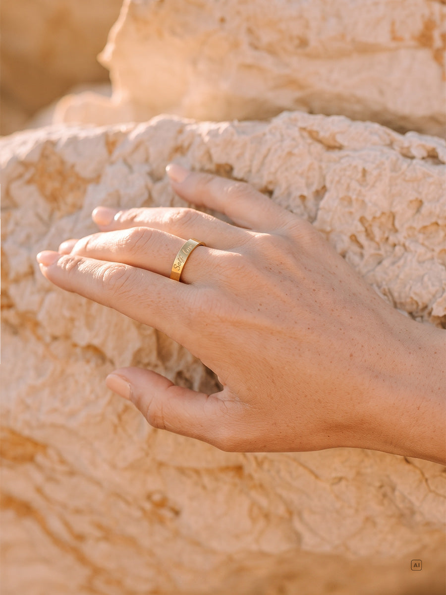 Love Script Ring