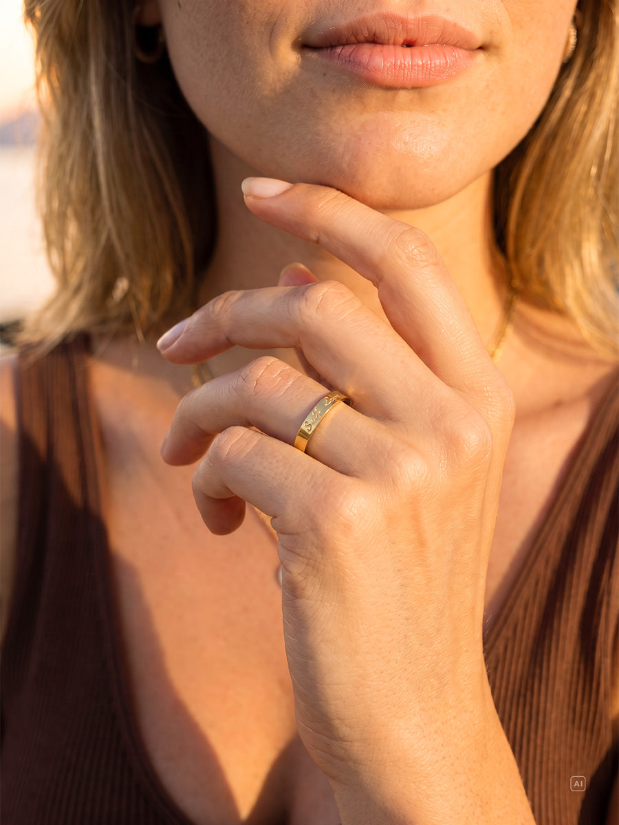 Love Script Ring