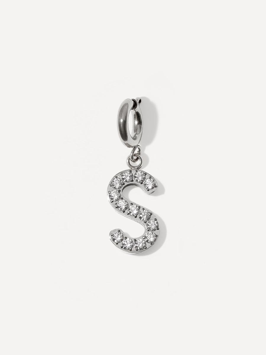 Brilliant Letter Ketten-Charm - S