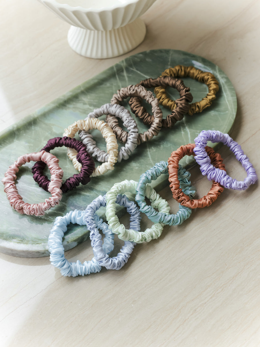 Pure Silk Scrunchie Bundle