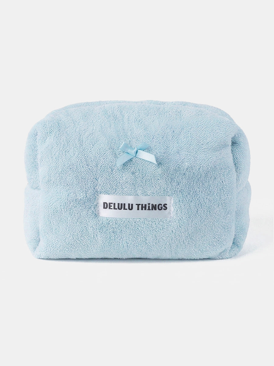 Cream Puff Blue Kosmetiktasche