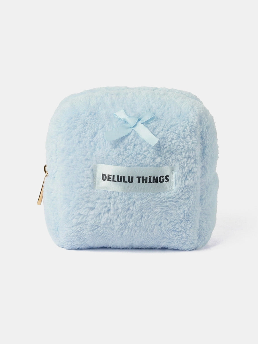 Sweet Puff Blue Kosmetiktasche