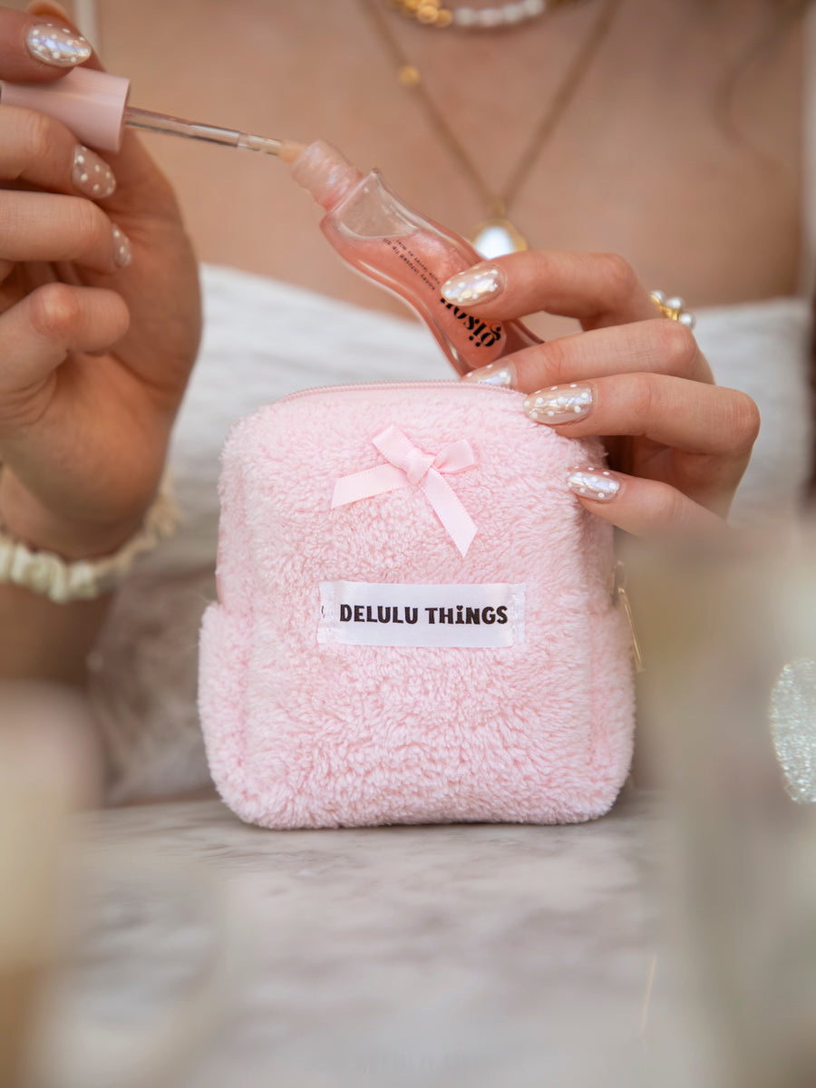 Sweet Puff Pink Kosmetiktasche