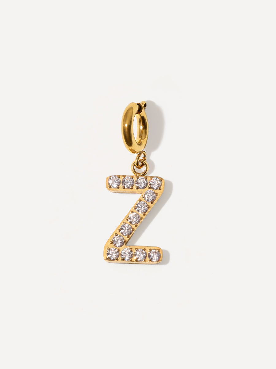 Brilliant Letter Ketten-Charm - Z