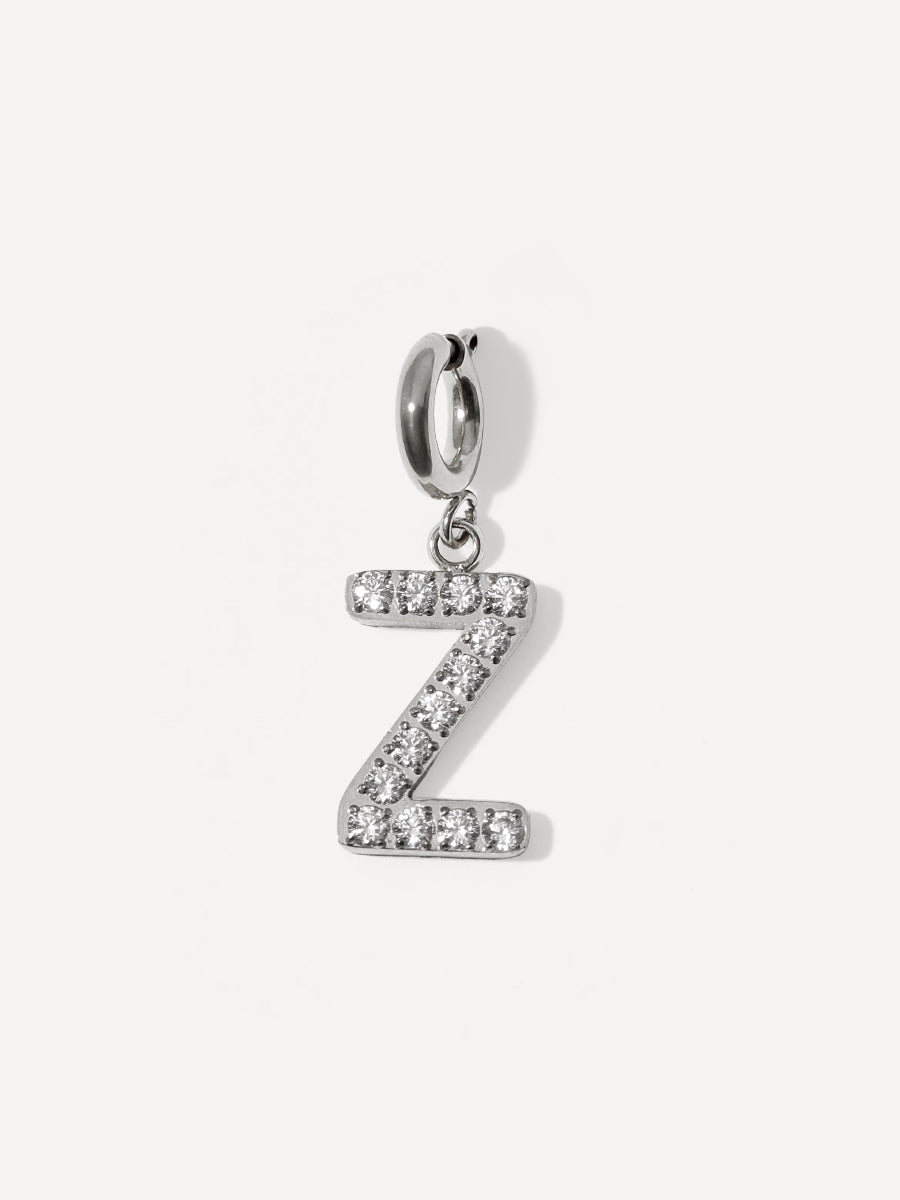 Brilliant Letter Ketten-Charm - Z