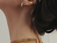 Rhythm Ohrringe Gold