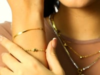 Lovely Heart ARMBAND Gold