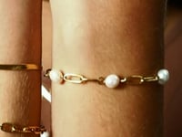 Cheerful Pearls ARMBAND Gold