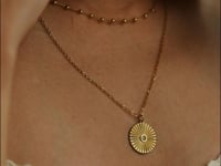 REFLECTION Disk Kette Gold