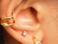 Dainty Sparkle Ohrringe Gold