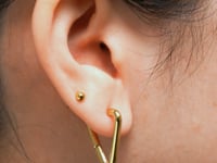 Elegant Triangle Ohrringe Gold