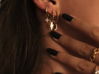 Lunar Sparkle Charm Gold