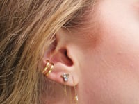 Kaleidos Star Track Ohrringe Gold