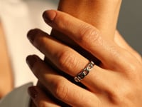 Twisted Knot Ring Silber