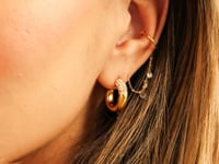 Starry Cascade Medium Ohrringe Gold