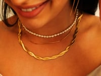 Spiral Sleek Kette Gold