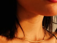 DELICATE DNA Kette Gold