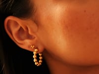 Charming Bead Ohrringe Gold