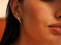 Tender Pearl Ohrringe Gold