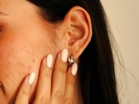 Butterfly Kisses Ohrringe Silber