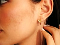 Butterfly Kisses Ohrringe Gold