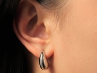 Small Chic Drop Ohrringe Silber