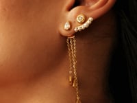 Blossom Pearl Ohrringe Gold