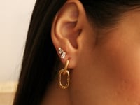 Crystal Clarity Ohrringe Gold