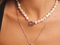 Serendipity Circle Kette Silber