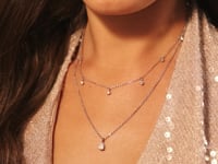 Eternal Spark Kette Silber
